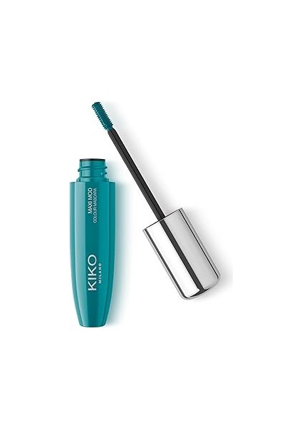 Kiko Milano Maxi Mod Colour Maskara 04, Fırçalı ve Maksi Hacim Efektli Renkli Maskara