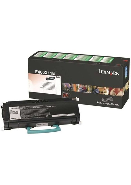 E460X11E Siyah Orjinal Toner