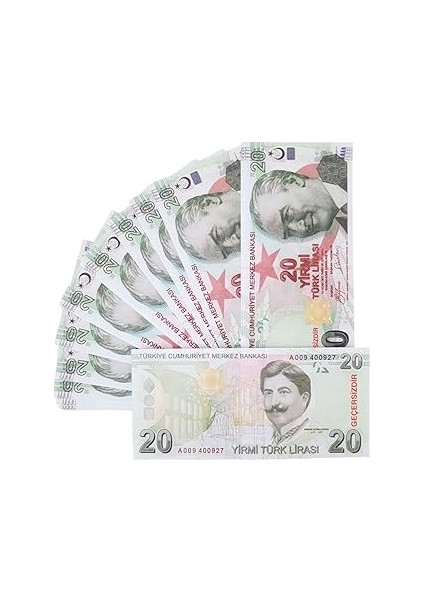 pop konsol 300 adet 20 tl para geçersiz parti şaka malzemesi pp191207