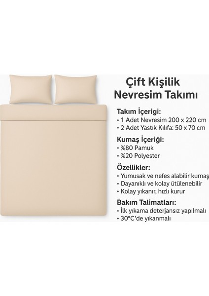 Çift Kişilik Desenli Nevresim + 2 Adet Kapaklı Yastık Kılıfı fırsatları
