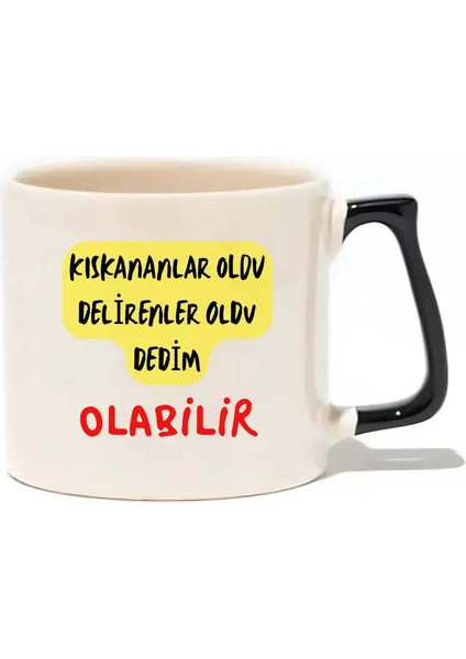 Kıskananlar Oldu Delirenler Oldu Dedim Olabilir Lüks Kupa- Hediye Seramik Kupa