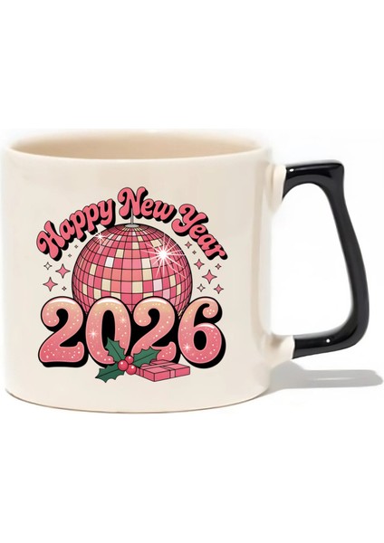 Yeni Yıl 2026 Hediyelik Lüks Kupa - Hediye Seramik Kupa