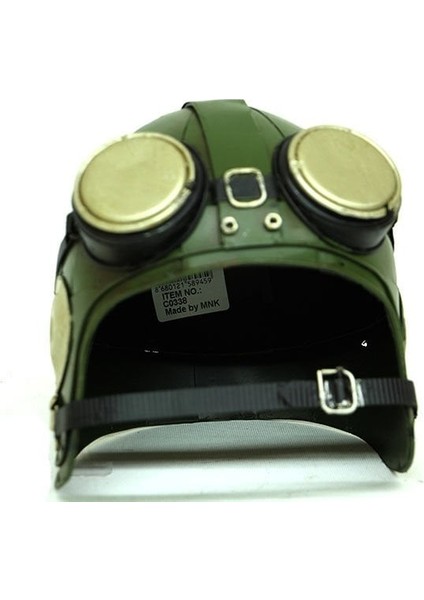 Dekoratif Metal Pilot Kaskı 14X13 Cm. C0338 fiyatları