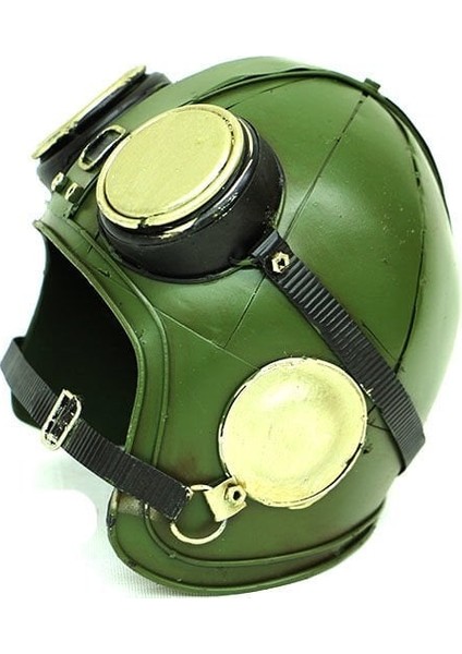 Dekoratif Metal Pilot Kaskı 14X13 Cm. C0338 modelleri