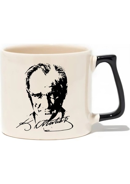 Atatürk Lüks Kupa - Hediye Seramik Kupa