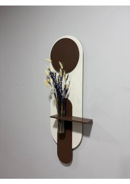 Petunya Ahşap Pilli Ledli Iskandinav Tarzı Salon Duvar Rafı Modern Çiçeklik 26 x 90 cm fırsatları