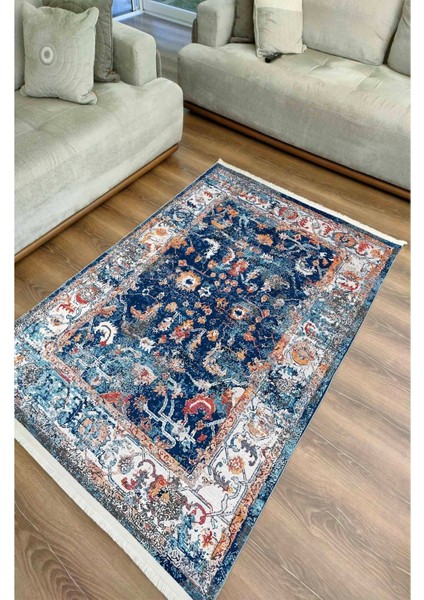 Mars 2166 Eskitme Desenli Yıkanabilir Kaymaz Tabanlı Salon Halısı, Koridor ve Mutfak Halısı fiyatları