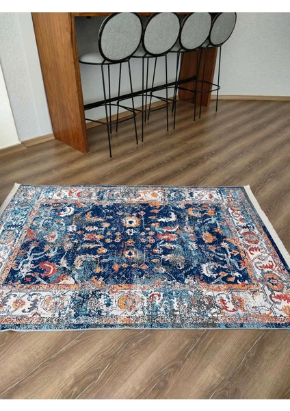 Mars 2166 Eskitme Desenli Yıkanabilir Kaymaz Tabanlı Salon Halısı, Koridor ve Mutfak Halısı modelleri