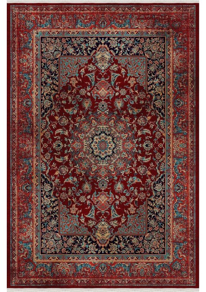 Mars 38 Klasik Bordo Vintage Stil Salon Halısı