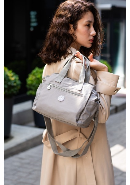 Su Geçirmez Hafif Iş ve Günlük Seyahata Uygun El ve Omuz Kadın Çantası