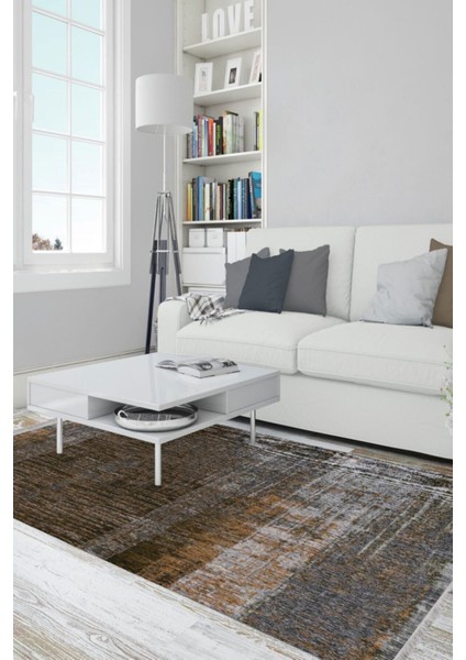 Mars Serisi Beyaz ve Multy Tonlarda Çiçekli Desen Kaymaz Taban Şönil Halı