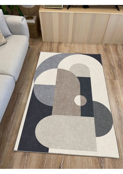 Modern Stil Krem Tonlarında Iskandinav Halı ve Kilim Salon Halısı Peluş Halı Yıkanabilen Halı fırsatları