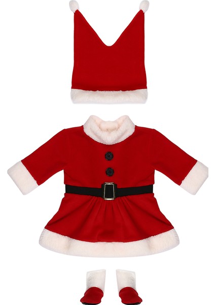 Kemerli Noel / Yılbaşı Bebek Kostümü
