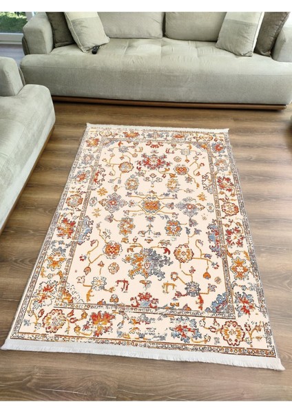 Mars Serisi Multy Tonlarında Çiçekli Desen Kaymaz Taban Şönil Halı indirimleri
