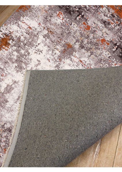 Mars 2026 Kahve ve Krem Tonlarından Oluşan Karışık Desen Kaymaz Taban Dekoratif Halı fırsatları