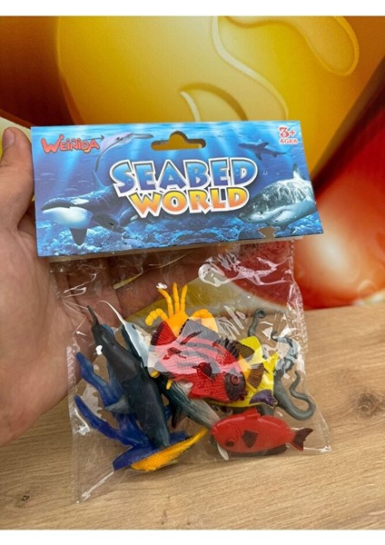 11 Parça Deniz Okyanus Hayvanları Seti Eğitici Set Oyuncak Hayvanlar Balık Ahtapot Mini Boy fırsatları