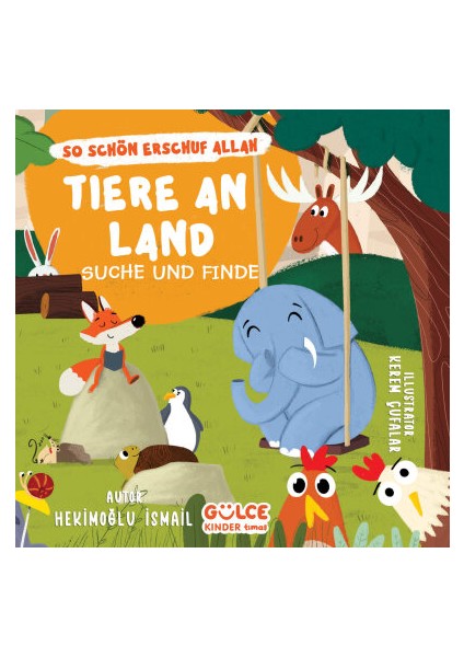 Tiere An Land - Suche Und Finde - Karadaki Hayvanlar - Ara Bul / Allah Ne Güzel Yaratmış (Almanca)