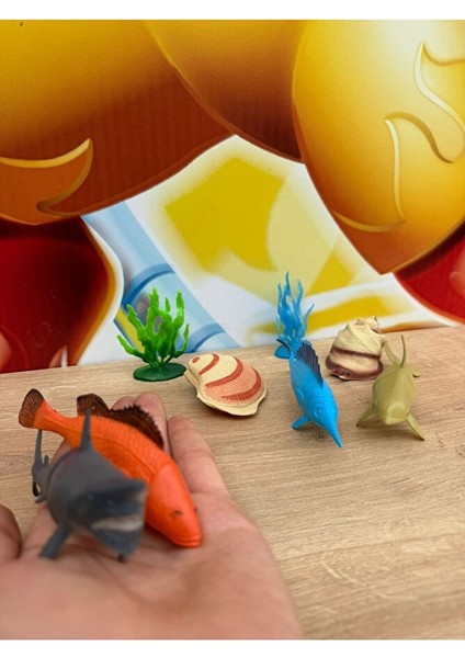 8 Parça Deniz Okyanus Hayvanları Seti Büyük Boy Eğitici Set Oyuncak Okyanus Hayvanları Set indirimleri