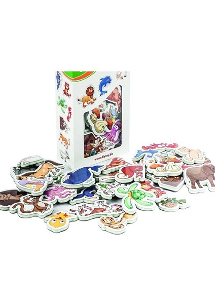 Manyetik Mıknatıslı Hayvanlar Buzdolabına Yapışan Magnet Hayvanlar Eğitici Hayvanları Tanıma Öğrenme indirimleri