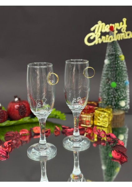 Çelik Yüzük Kadeh Seti – (kahve yanı su/kokteyl bardağı) 190 ml fırsatları