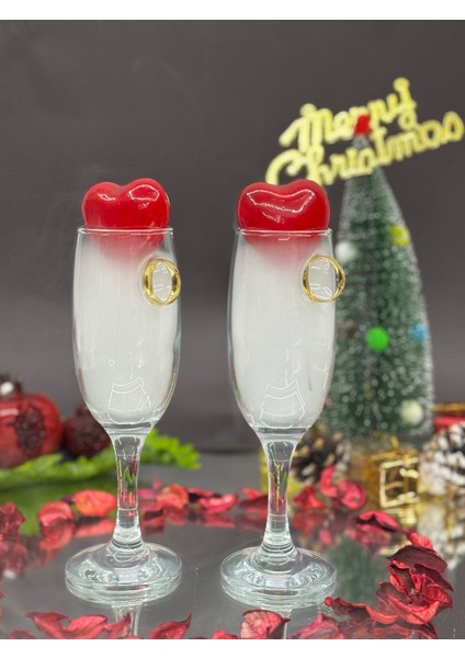 Çelik Yüzük Kadeh Seti – (kahve yanı su/kokteyl bardağı) 190 ml indirimleri