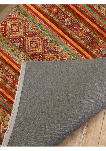 Mars 2034 Renkli Klasik Desenli Yıkanabilir Kaymaz Salon Halısı Koridor ve Mutfak Halısı fiyatları