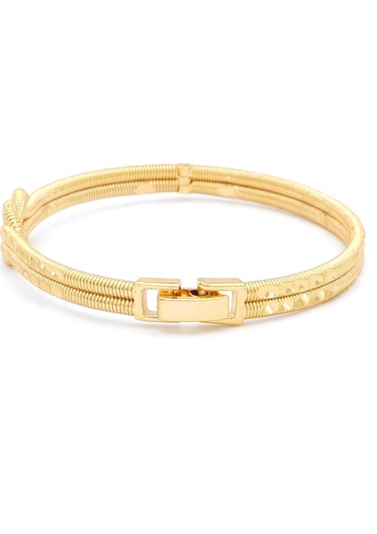 altın kaplama desenli aşk düğümü kelepçe bileklik blz-651 fiyatları