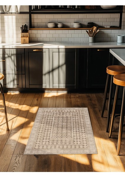 Mars Halı Geleneksel El Dokuma Motifli Bej Renkli Salon, Mutfak Halısı MARS2263 modelleri