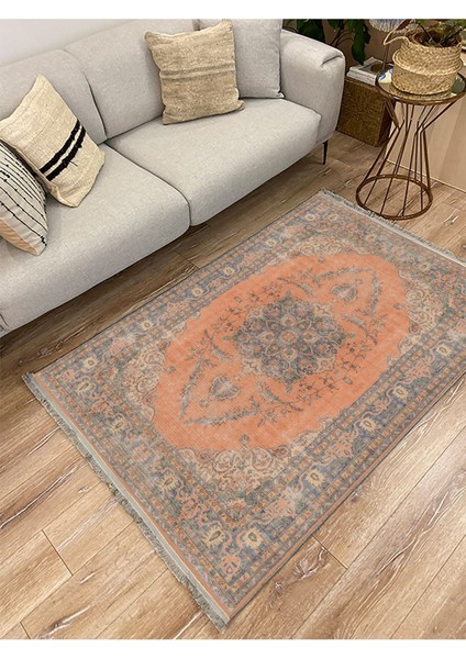 Mars 2032 Renkli Klasik Desenli Yıkanabilir Kaymaz Salon Halısı, Koridor ve Mutfak Halısı modelleri