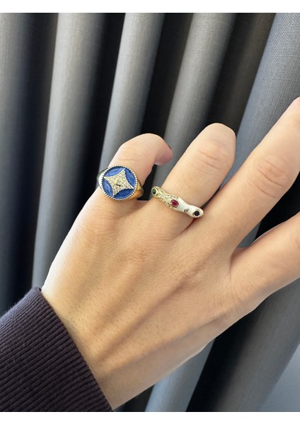 Ayarlanabilir Mavi Gold Yüzük fiyatları