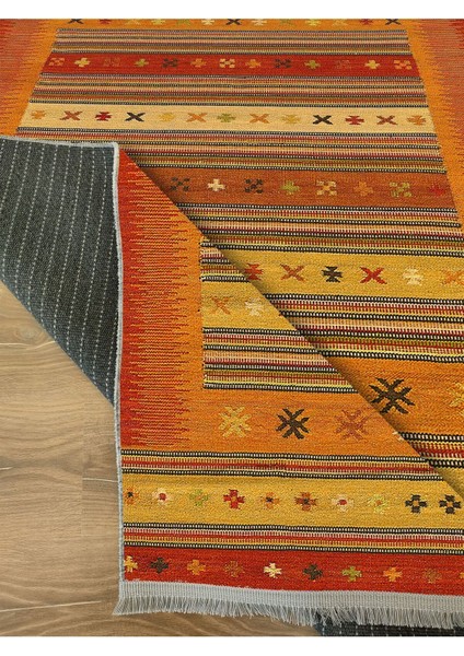 Mars 2038 Renkli Klasik Desenli Yıkanabilir Kaymaz Salon Halısı, Koridor ve Mutfak Halısı indirimleri