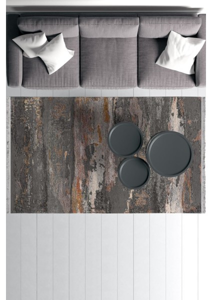 Mars Serisi Krem ve Multy Tonlarda Çiçekli Desen Kaymaz Taban Şönil Halı fiyatları