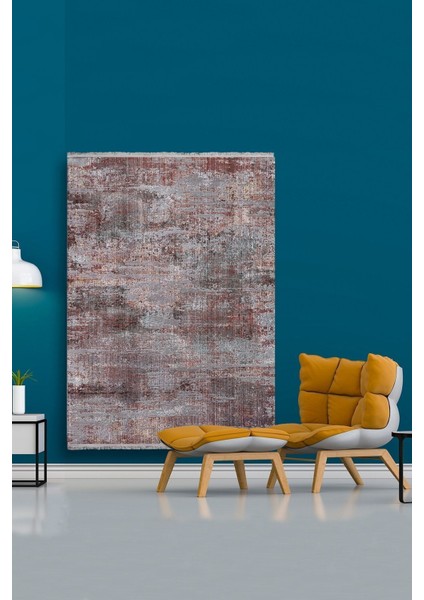 Mars 2015 Modern Efektli Gri ve Kahve Tonlarında Dekoratif Halı