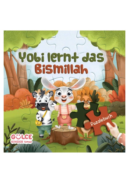 Yobi Lernt Das Bismillah - Yobi Besmeleyi Öğreniyor / Yapbozlu Kitap (Almanca)