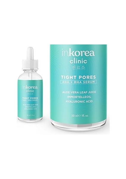 Inkorea Gözenek Sıkılaştırıcı Aha + Bha Serum - Tight Pores Aha + Bha Serum