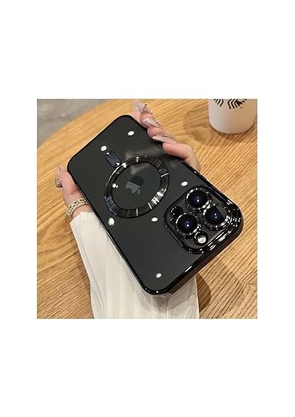 Ggm Aksesuar 15 Için ile Uyumlu Arka Kısmı Parlak Şeffaf Yapıya Sahip Kenarl