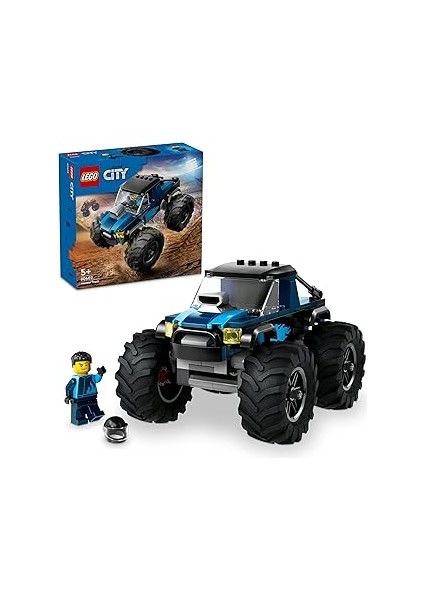 City Canavar Kamyon 60402-5 Yaş ve Üzeri Çocuklar Için Kamyonet Içeren Yaratıcı Oyuncak Y