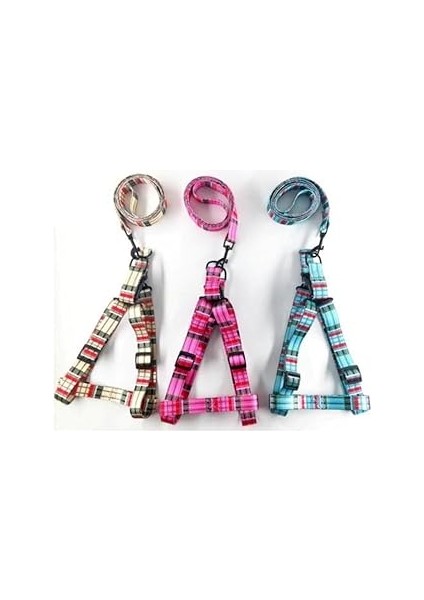 Glipet Ayarlanabilir Göğüs Tasma Seti Kırmızı Xl 2.5X120 cm