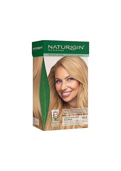 Naturigin Organik Içerikli Saç Boyası 10.3 Altın Sarısı