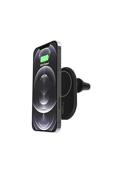 Belkin Magnetic Kablosuz Araba Şarjı, Adaptörlü 10W