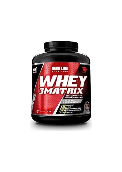 Hardline Whey 3matrix 2300 gr Çilek