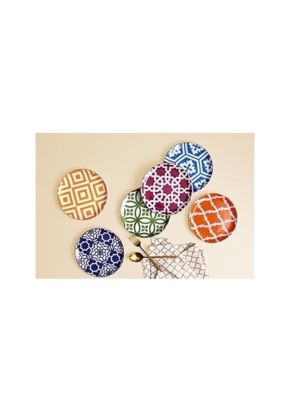 Porland Morocco 6lı Pasta Takımı 18CM