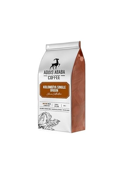Addis Ababa Kolombiya Single Origin Moka Pot 250G