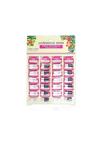 Elly 24'lü Kirpik Yapıştırıcısı Set (24 Adet)