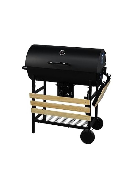 Luxell Kapaklı Katı Yakıt Barbekü KB-737D