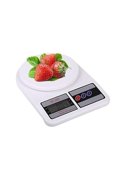 Suwors Elektronik Dijital Mutfak Tartısı – 10 kg Kapasite, 1 gr Hassasiyet, Dara Fonksiyonu, LCD Ek