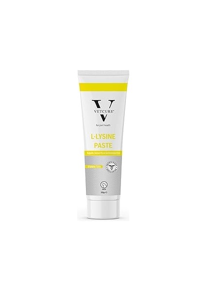 Vetcure L-Lysine Kedi Bağışıklık ve Solunum Yolu Destekleyici Paste 100 gr