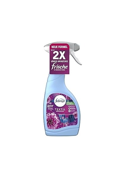 Febreze Tekstil Temizleyici (500 Ml) Ametist Çiçek Rüyası, Tekstil Spreyi Kokuları Giderir ve Taze