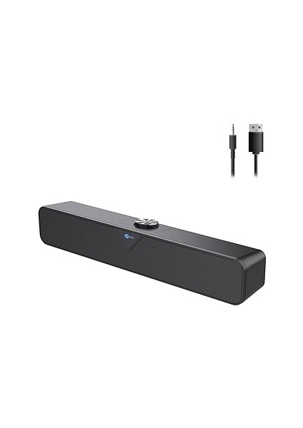 Lecoo DS102 Kablolu Usb/aux 6W Tak Çalıştır Kolay Kurulum Yüksek Çözünürlüklü Surround Ses T