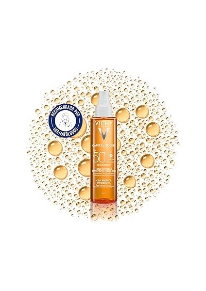 Capital Soleil Cell Protect Oil Spf 50+ Güneş Koruyucu Yağ 200 ml